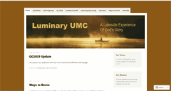Desktop Screenshot of luminaryumc.org