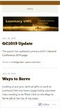 Mobile Screenshot of luminaryumc.org